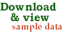 Download/view sample data